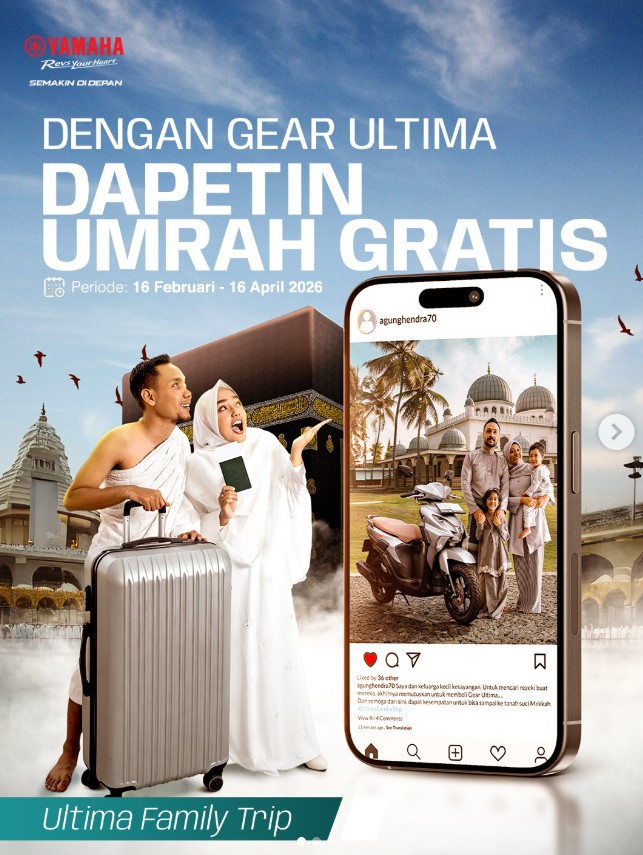 Ultima Yamaha Umroh Otoplasa Yamaha Ultima Family Trip Umrah Edition