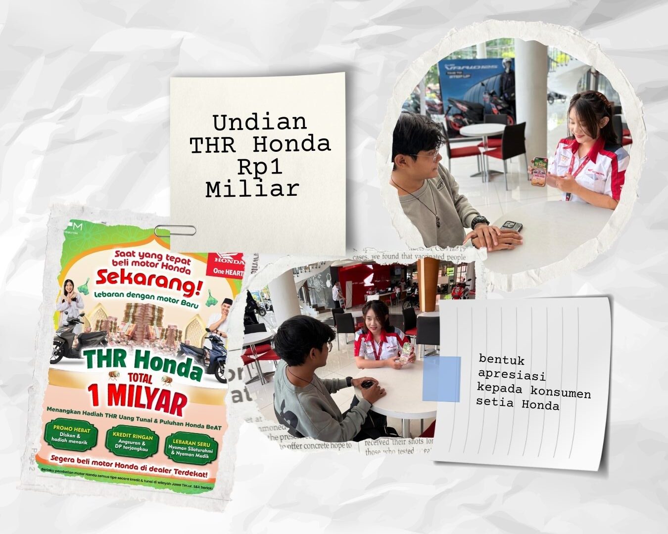 Undian THR Honda 1Miliar Otoplasa Undian THR Honda