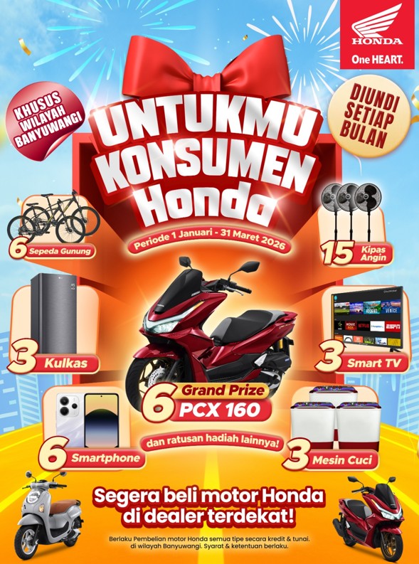 Untukmu Konsumen Honda Banyuwangi Otoplasa Banyuwangi Honda PCX160