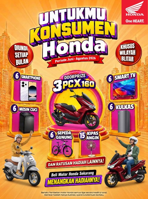 Untukmu Konsumen Honda Blitar Otoplasa Untukmu Konsumen Honda Kembali Untuk Warga Blitar
