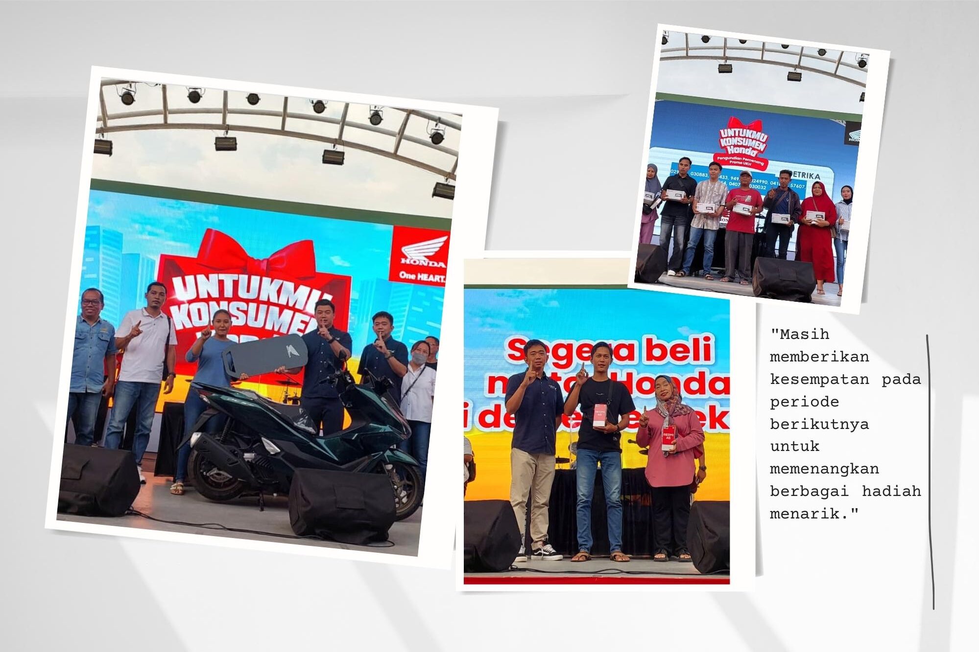 Konsumen Balung Honda PCX160