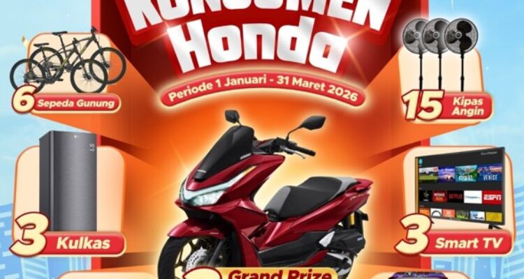 Konsumen Jember Hadiah Honda PCX160