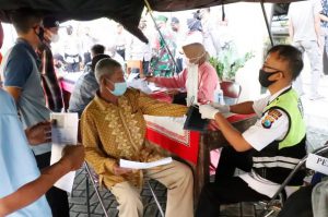 Polres Jombang Gelar Vaksinasi