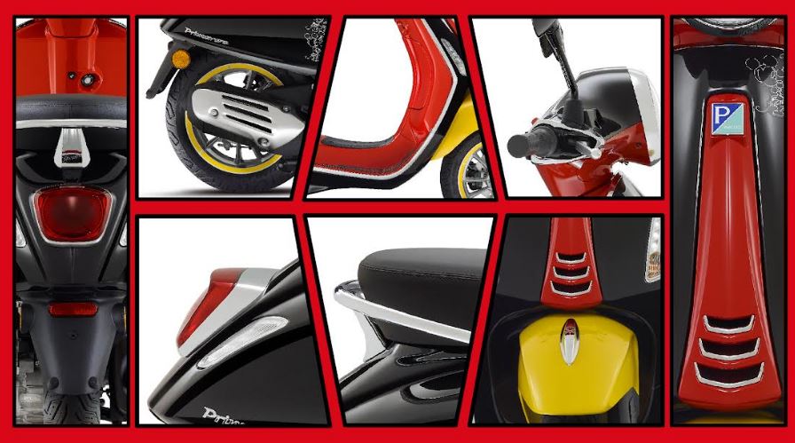 Vespa Primavera Mickey Mouse