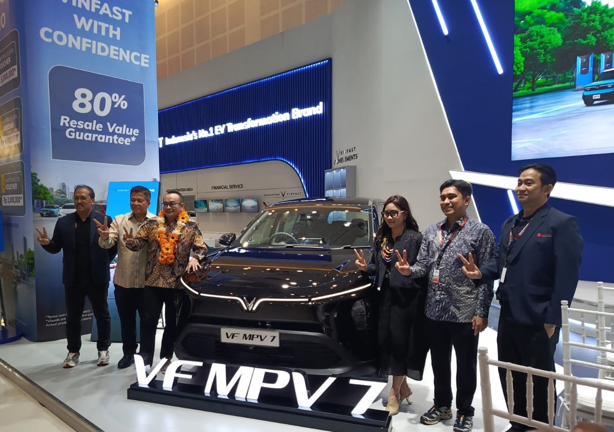 VinFast MPV7 IIMS Surabaya 2026 Otoplasa VinFast VF MPV IIMS Surabaya 2026