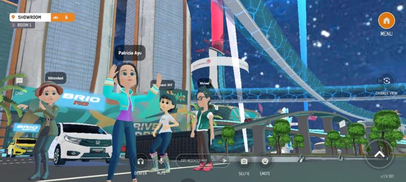 Virtual Honda MetaWorld Telkom Metaverse Otoplasa2 Virtual Honda MetaWorld Telkom Metaverse