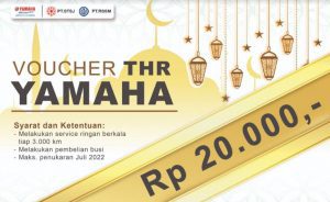 Voucher THR dari Yamaha
