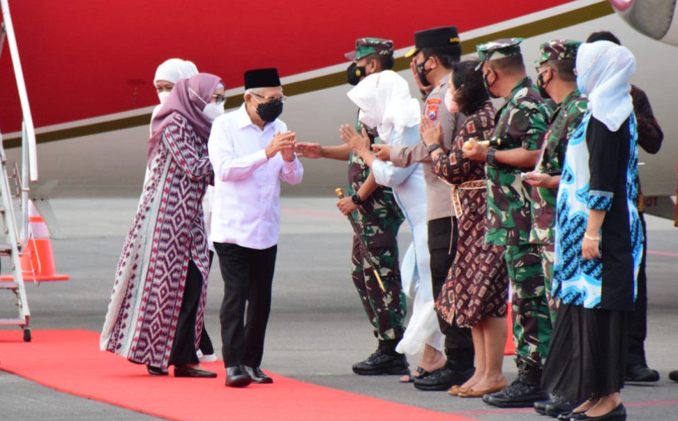 Wapres RI Forkopimda Forkopimda Jatim Dampingi Wapres