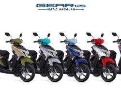 Warna Baru Yamaha Gear 125