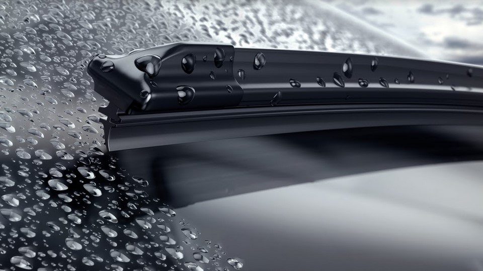 Wiper basah Wiper