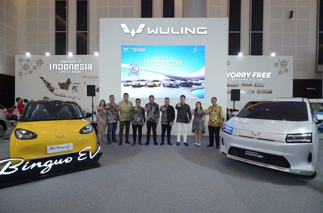 Wuling Booth GIIAS Surabaya Otoplasa 29Agt2025 Wuling Kendaraan Listrik GIIAS Surabaya 2025