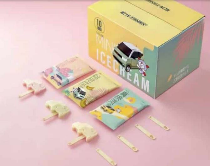 Ice Cream Wuling EV