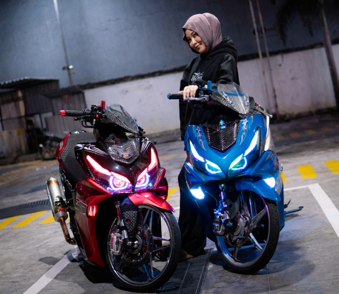 Yamaha AEROX STARLIGHT NIGHTZONE Otoplasa Yamaha AEROX STARLIGHT NIGHTZONE
