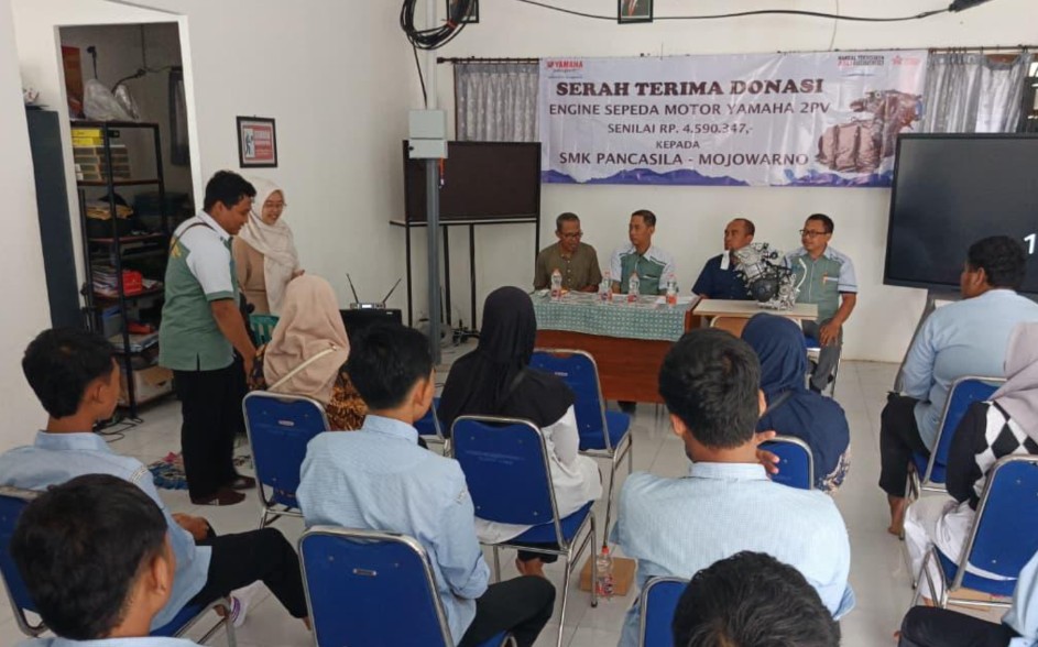 Yamaha Donasi Mesin MX King SMK Binaan