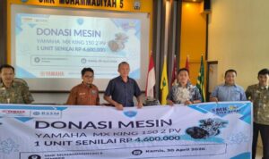 Yamaha Donasi mesin MX King SMK Binaan Otoplasa Yamaha Donasi Mesin MX King SMK Binaan