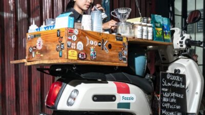 Yamaha Fazzio Kedai 1000KM Coffee