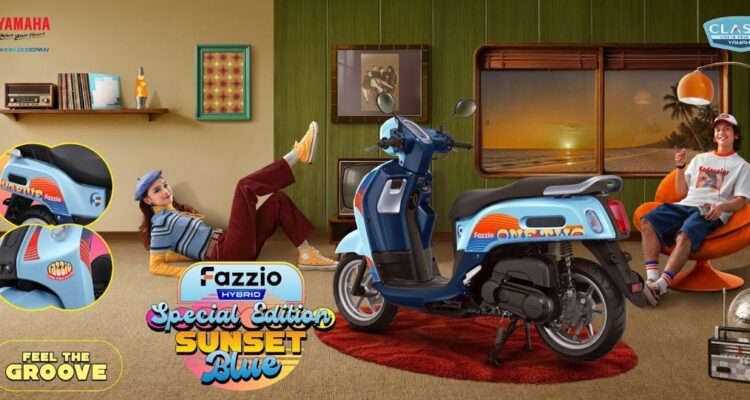 Yamaha Fazzio Special Edition Sunset Blue