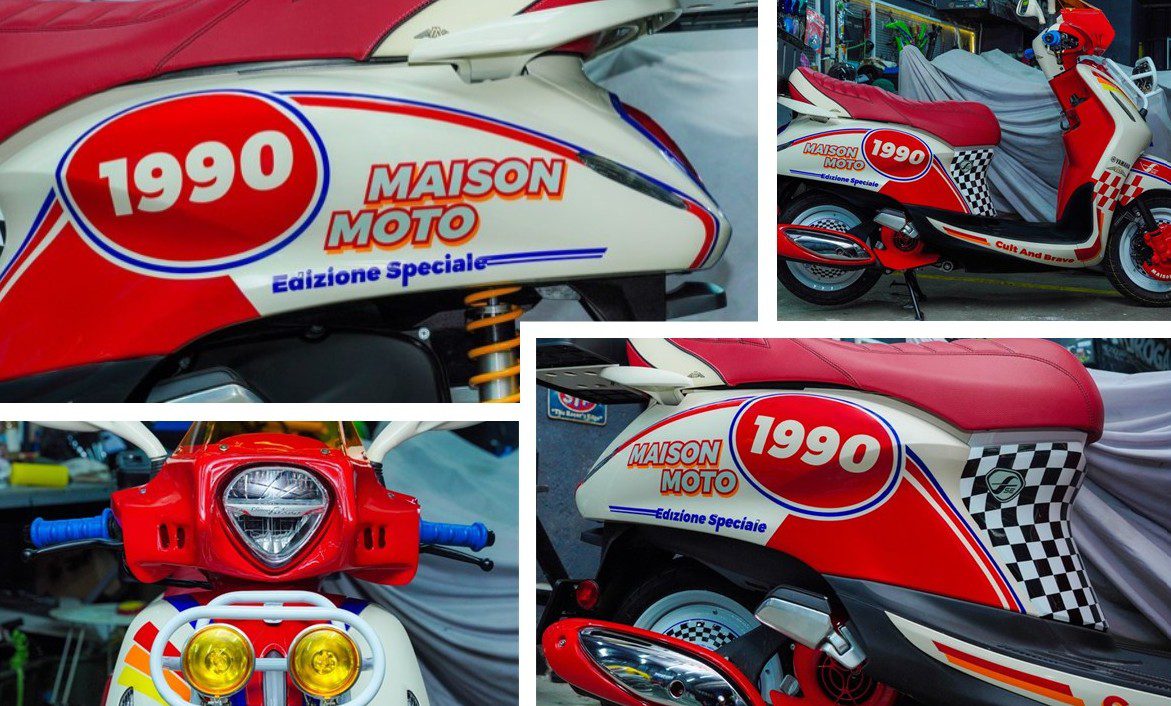 Maison Moto Yamaha Filano Vintage Rally