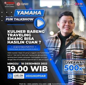 Yamaha STSJ Fun Talkshow Kuliner
