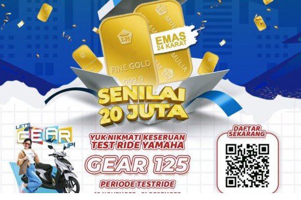 Yamaha Gear 125 Berhadiah Emas Otoplasa Yamaha Gear 125 Berhadiah Emas