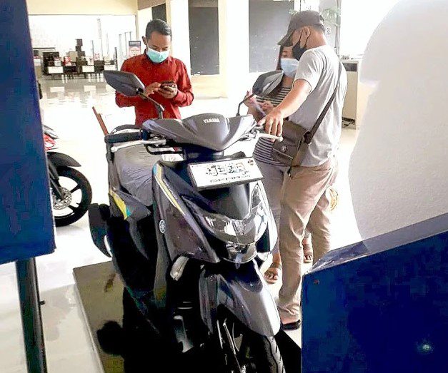 Yamaha Gear 125 pameran Yamaha Gear125