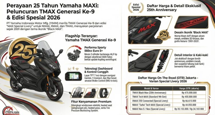 Infografis Yamaha MAXi