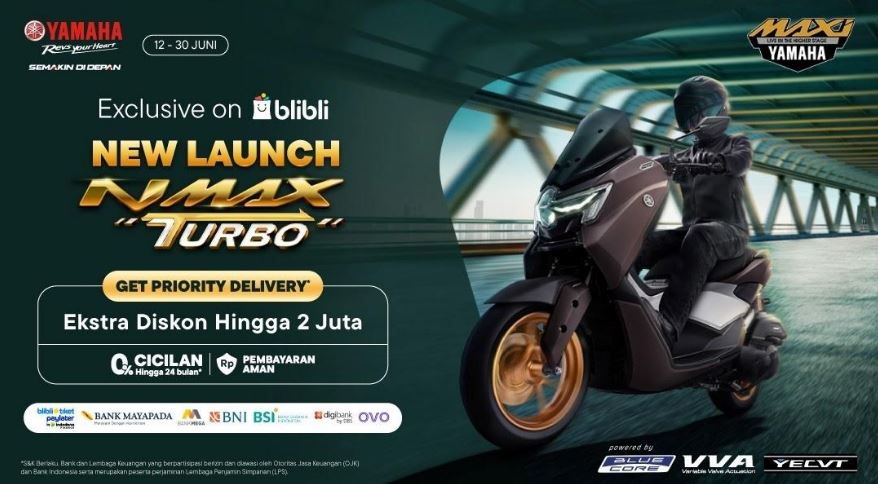 Yamaha NMAX Turbo Otoplasa Promo Yamaha NMAX Turbo Online Blibli