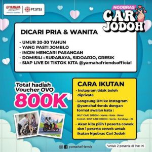 Cari Jodoh Ngobras Yamaha