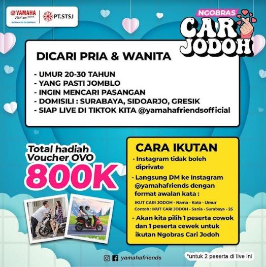 Cari Jodoh Ngobras Yamaha