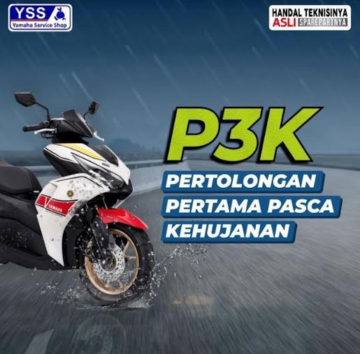 Yamaha P3K P3K - Pertolongan Pertama Pasca Kehujanan