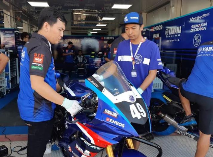 Teknisi Yamaha STSJ ARRC