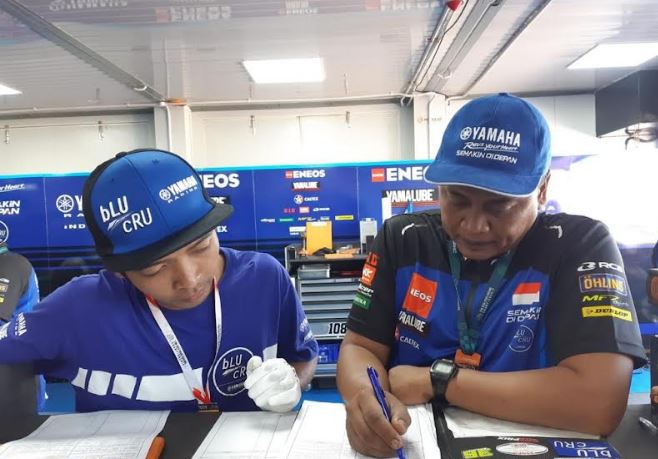 Yamaha STSJ ARRC mekanik Otoplasa Teknisi Yamaha STSJ ARRC