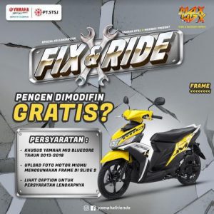 Yamaha STSJ Fix N Ride Restorasi Mio Gratis