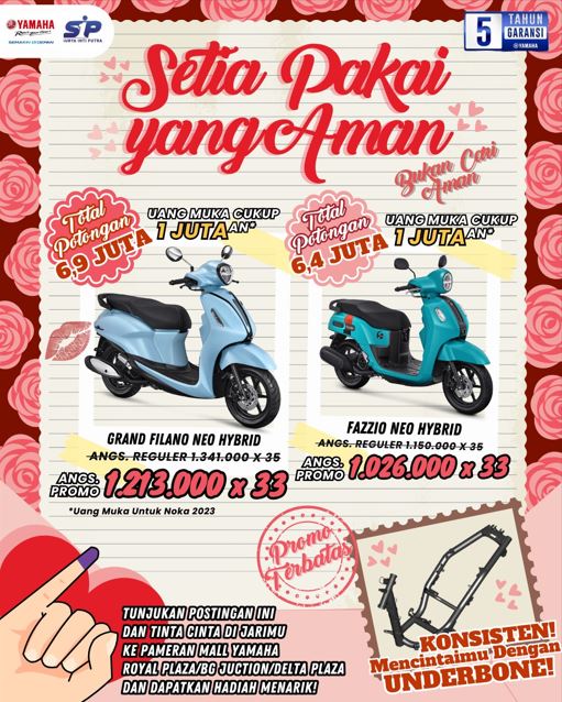 Yamaha STSJ Jari Pemilu Promo Otoplasa hari Sayang Yamaha STSJ Diskon