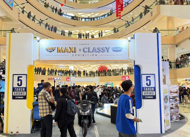 Yamaha STSJ MAXi Classy Exhibition Otoplasa Sukses Maxi Classy Exhibition Yamaha STSJ