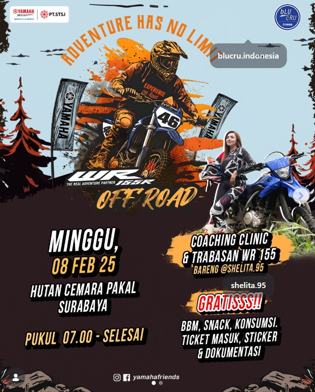 Yamaha STSJ Offroad WR155 Pakal Otoplasa Yamaha STSJ WR155R Experience