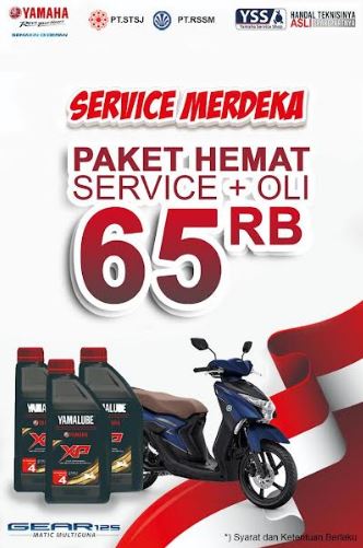 Yamaha STSJ Diskon Servis Kemerdekaan