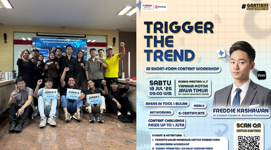 Yamaha STSJ Trigger Trend Otoplasa Yamaha STSJ Gen Z AI