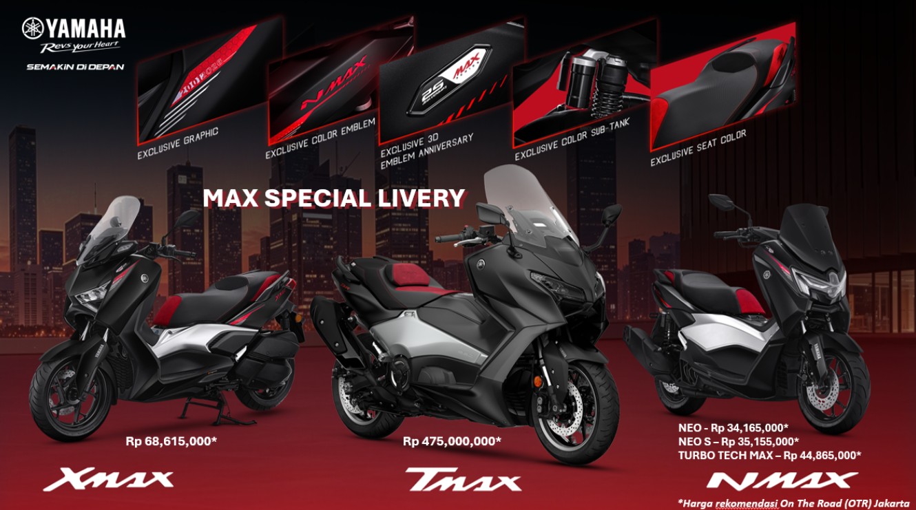 Yamaha MAX Special Livery