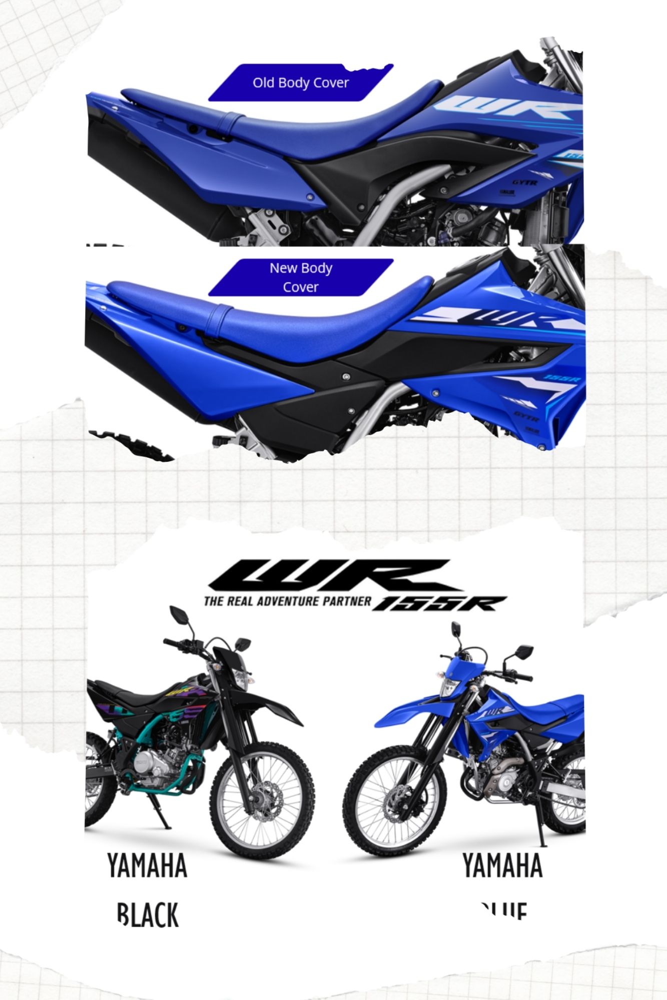 Yamaha WR155 R 2026 Desain Body Grafis Baru