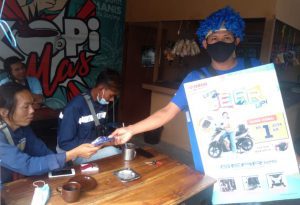 Yamaha bagi masker