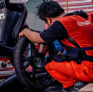 Ban Belakang Gundul Yamaha STSJ