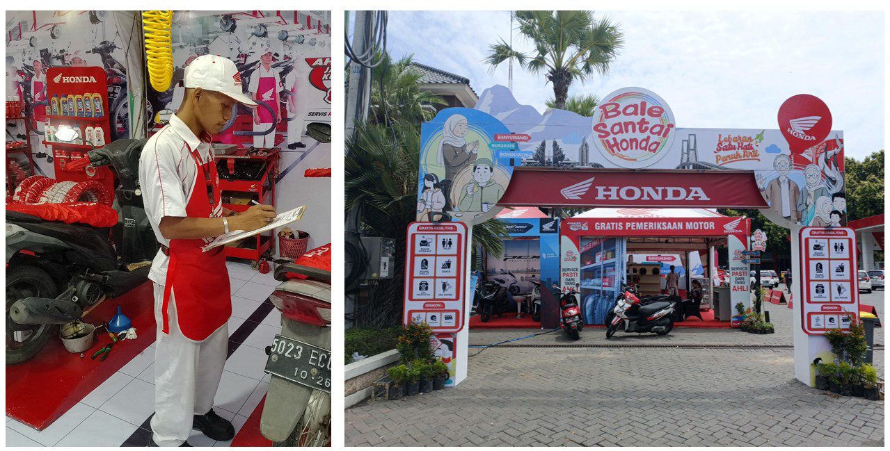 Bale Santai Honda Pemudik