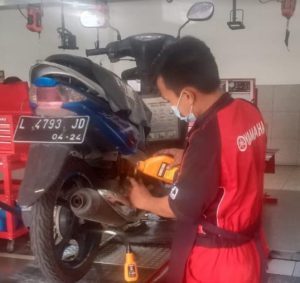Yamaha STSJ Cek Motor Mudik