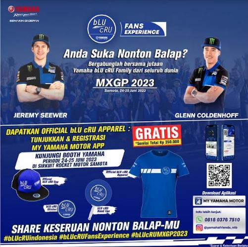 Yamaha STSJ bLU cRU Experience MXGP