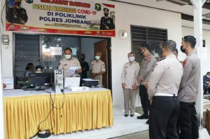 Polres Jombang Gelar Vaksinasi